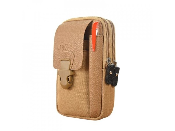 Porte-documents de voyage pour homme T762 kaki