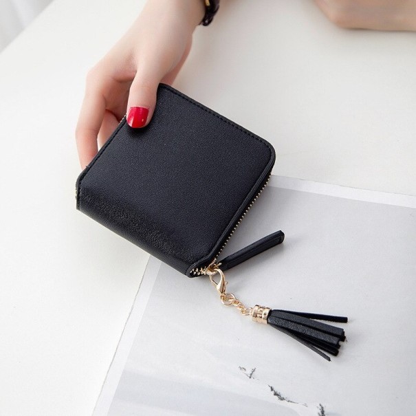 Porte-monnaie mini de voyage pour femmes M253 noir