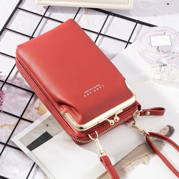 Porte-monnaie pour femme M150 rouge
