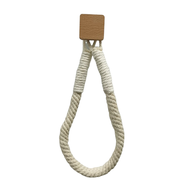 Porte-papier toilette en corde 2