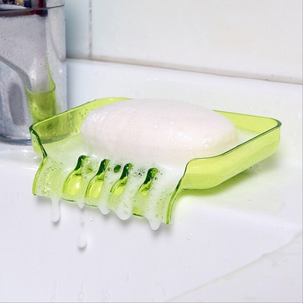 Porte-savon vert