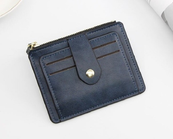 Portefeuille de voyage bleu foncé