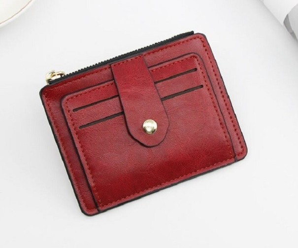 Portefeuille de voyage rouge
