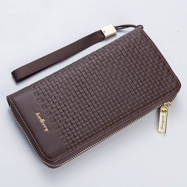 Portefeuille en cuir pour homme grand M498 1