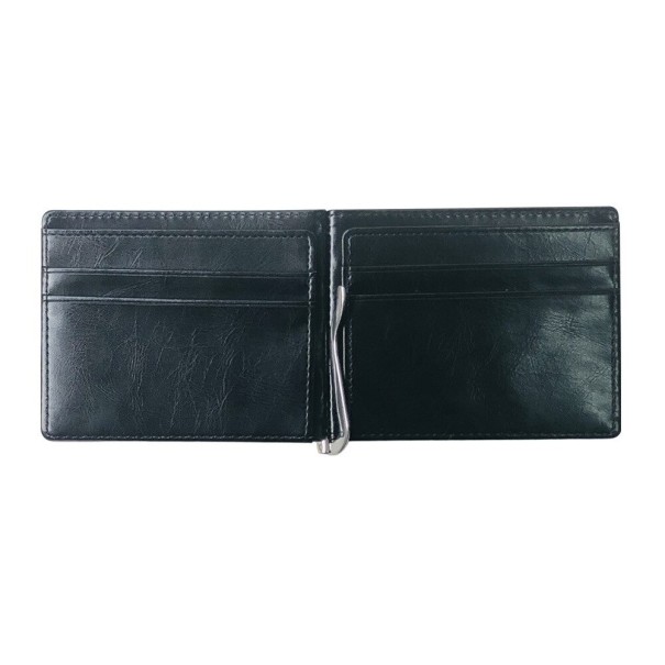 Portefeuille en cuir pour homme M539 noir