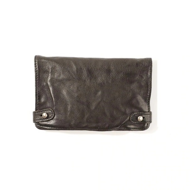 Portefeuille en cuir rétro pour homme M559 noir
