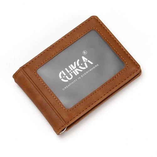 Portefeuille pour cartes et billets marron