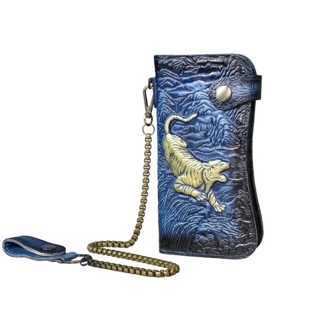 Portefeuille pour homme avec tigre M473 4
