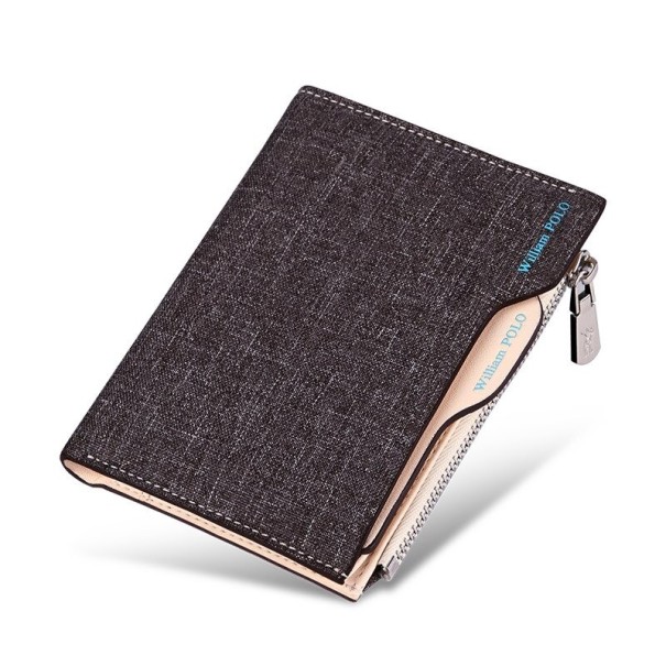Portefeuille pour homme M645 marron foncé