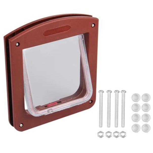 Portes pour chiens et chats T1824 marron