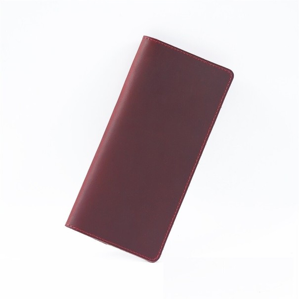 Portofel vintage pentru femei burgundy