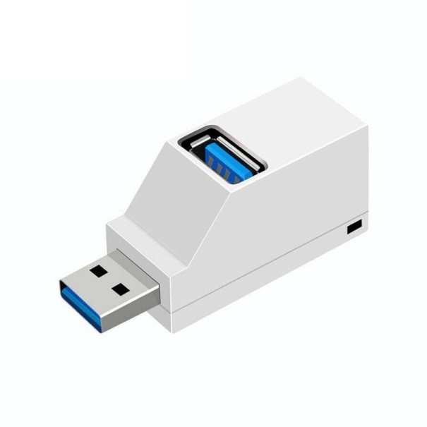 Porty USB 3.0 HUB 3 biały