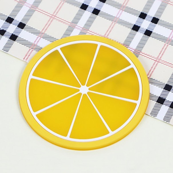 Posavasos con estampado de frutas 1