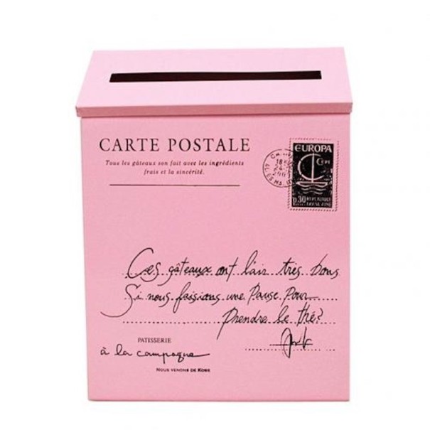 Poštovní schránka J3171 růžová