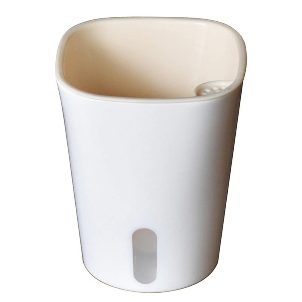 Pot de fleurs auto-arrosant H872 blanc