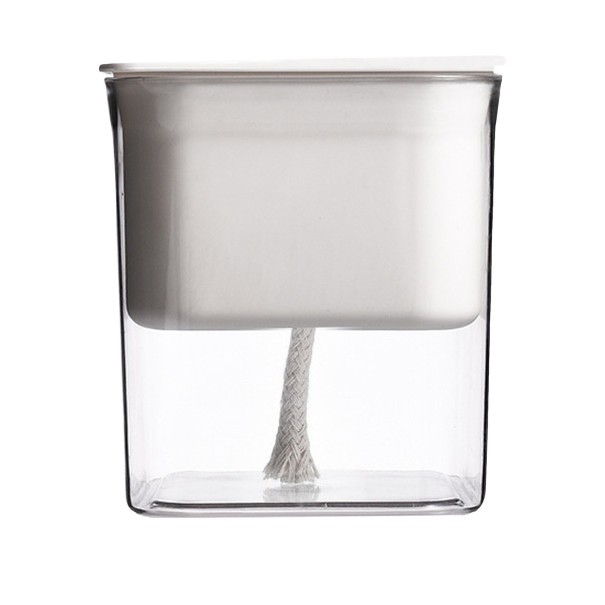 Pot de fleurs avec soucoupe H916 Transparent