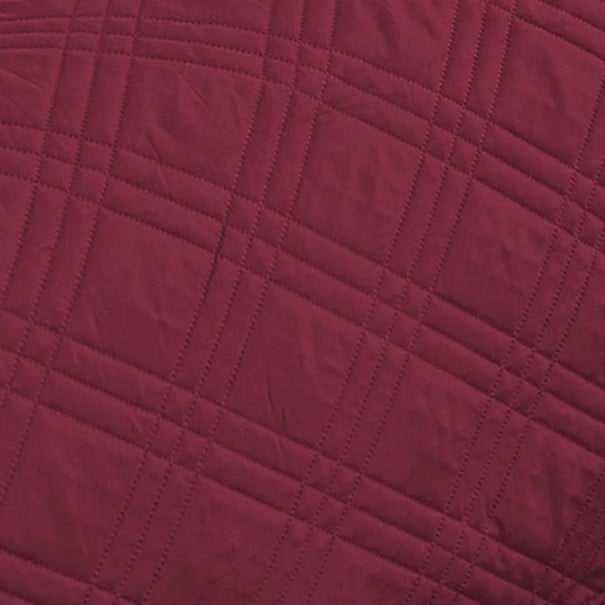 Potah na pohovku pre psa a mačku Protiskluzový a odolný proti poškrabaniu 90 x 160 cm Prešívaný materiál Ochranný prehoz na sedačku a gauč vínová