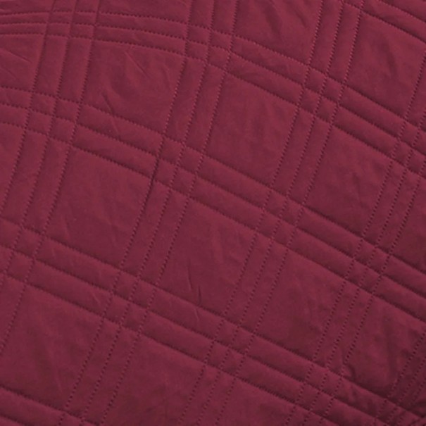 Potah na pohovku pre psa a mačku Protiskluzový a proti poškriabaniu 90 x 210 cm Prešívaná deka na sedačku Ochrana pred chlpami a nečistotami vínová