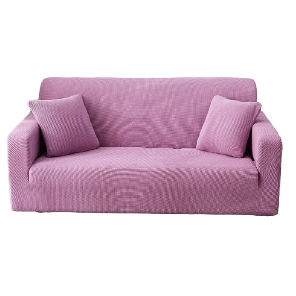 Potah na sedačku světle fialová 4místná sedačka (215 - 300 cm)