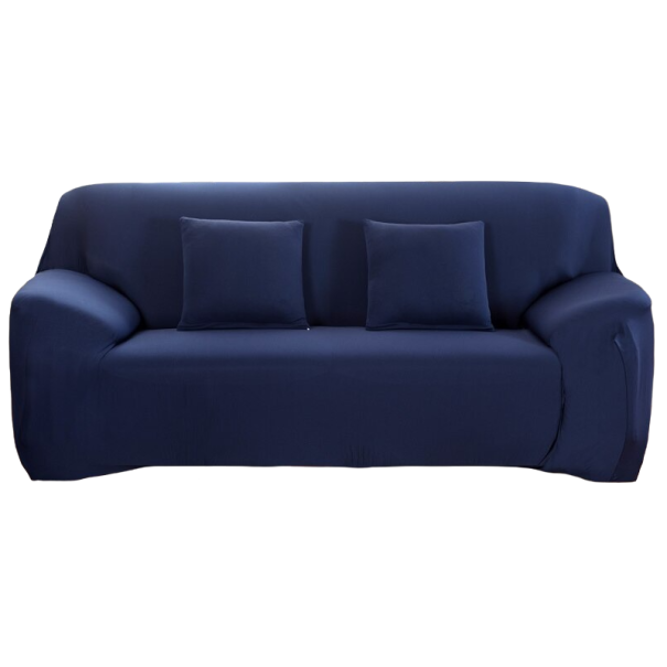 Potah na sedačku Z148 námořnická modrá 3místná sedačka (190 - 230 cm)