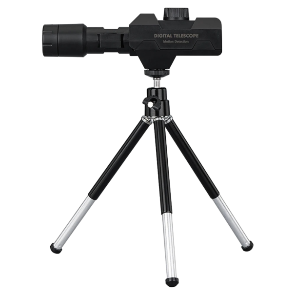 Potentes binoculares de 70 aumentos y largo alcance Prismáticos con trípode Prismáticos de posicionamiento Función de grabación de fotos y vídeos Compatible con Android, IOS 15 x 4,5 cm 1