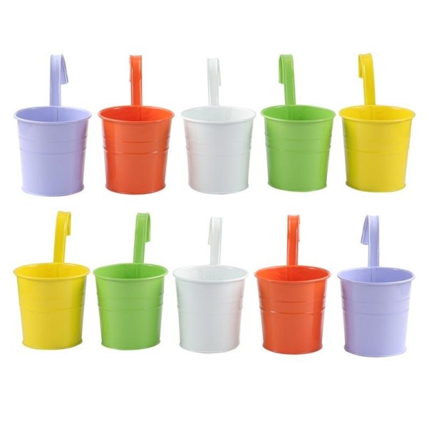 Pots de fleurs suspendus H888 10 pcs