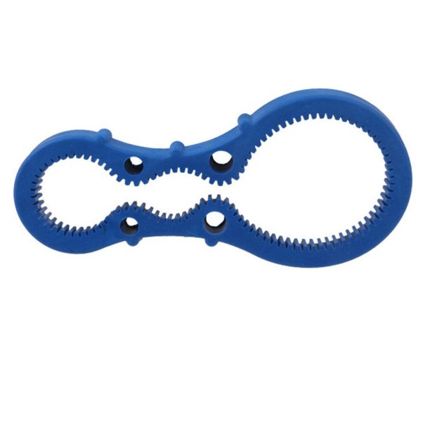 Pottenopener en schroefdoppen blauw