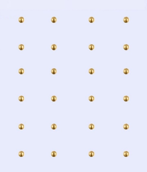 Pötty fülbevaló 12 pár 5 mm 2