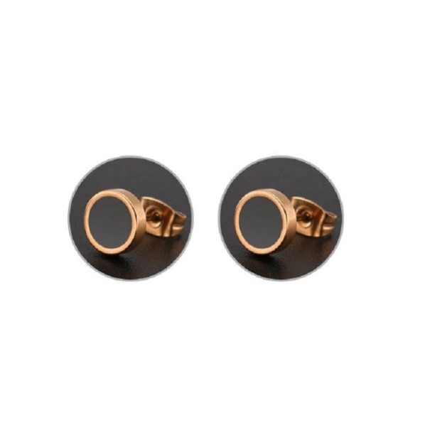 Pötty fülbevaló G969 régi rózsaszín 6 mm
