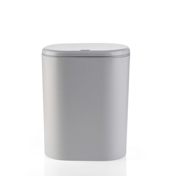 Poubelle N628 gris clair