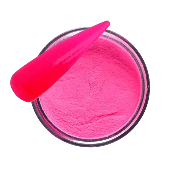 Poudre acrylique colorée pour ongles Poudre acrylique pour ongles Couleurs néon 28 g rose