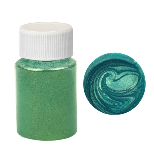 Poudre métallique pour résine 10 g vert