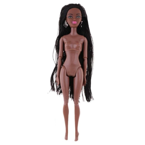 Poupée avec de longs cheveux 28 cm 1
