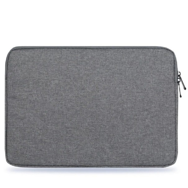 Pouzdro na notebook se zipem pro MacBook, Xiaomi, HP, Dell, Acer 14-15,4 palců, 37,5 x 27 x 2 cm šedá