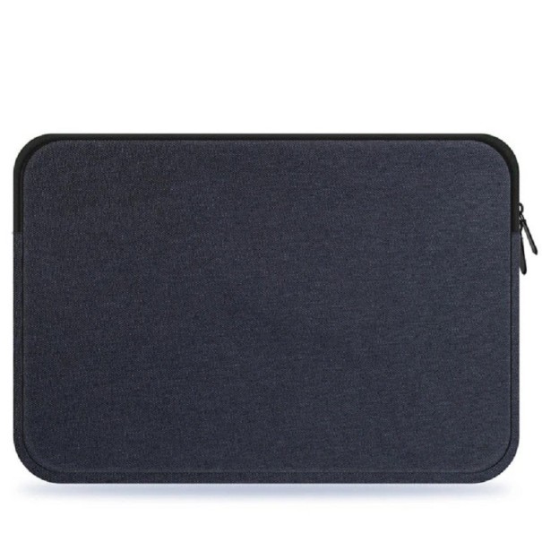 Pouzdro na notebook se zipem pro MacBook, Xiaomi, HP, Dell, Acer 15,6 palců, 40 x 29,5 x 2 cm tmavě modrá