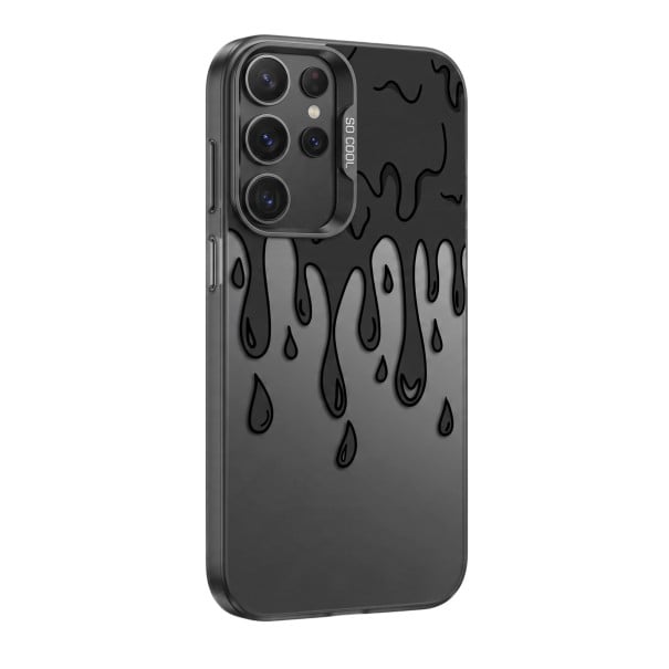 Pouzdro na Samsung Galaxy S26 Ultra Se vzorovaným potiskem Tvrdý kryt z polykarbonátu a TPU Zadní obal na telefon 8
