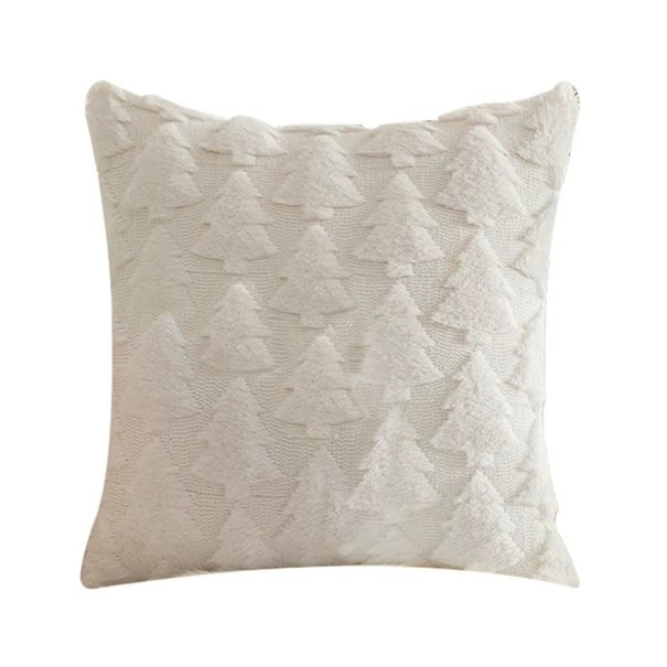 Povlak decorativ de Crăciun pentru pernă 45 x 45 cm Povlak moale cu imprimeu Accesoriu de Crăciun pentru canapea, pat și living 2