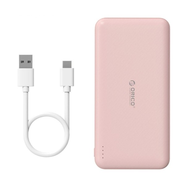 Power bank 10000 mAh K674 różowy