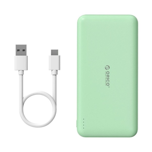 PowerBank 10000 mAh K674 zelená
