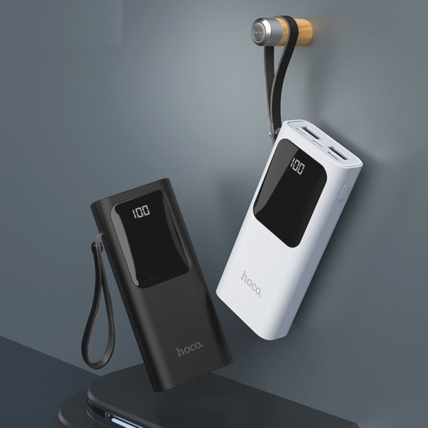 Powerbank 10000 mAh med display