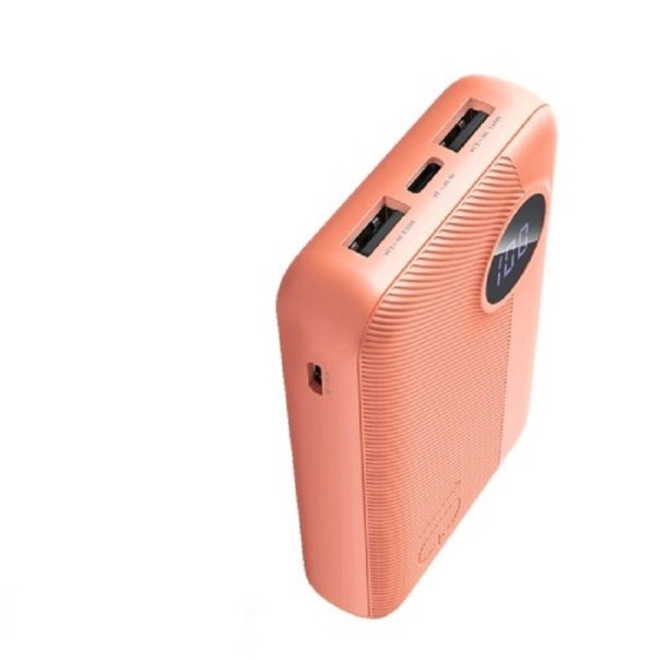 Powerbank 10000 mAh met LED-display K286 oranje