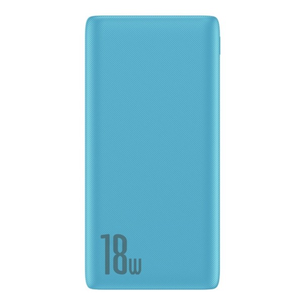 Powerbank 18W PD 10000 mAh blå