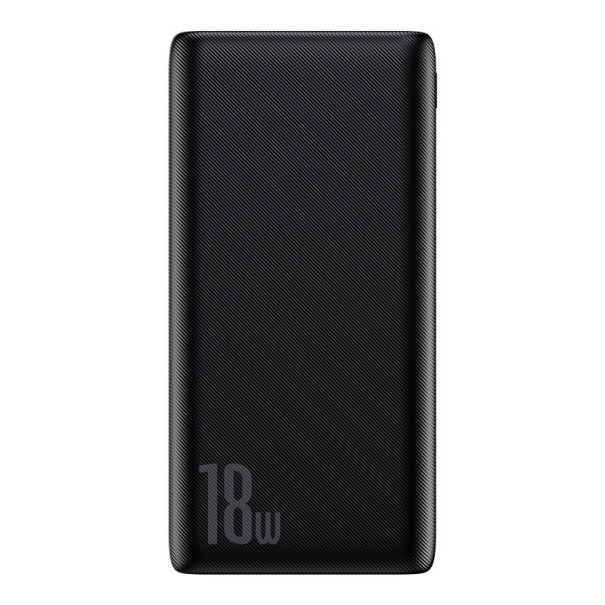 Powerbank 18W PD 10000 mAh sort