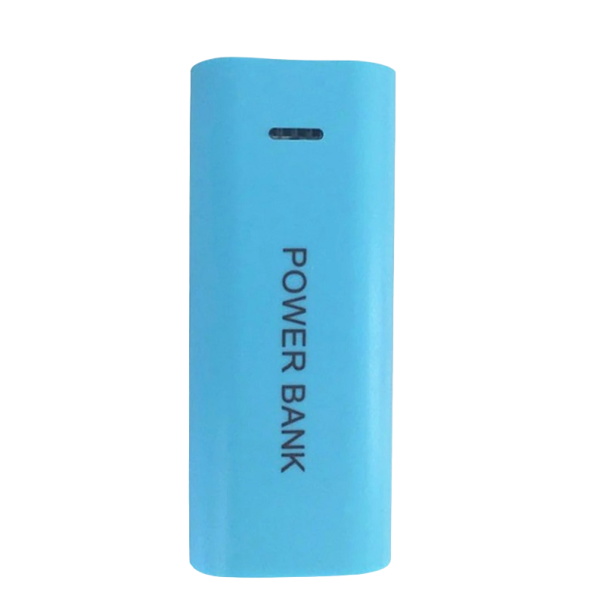 Powerbank für 18650 Akkus blau