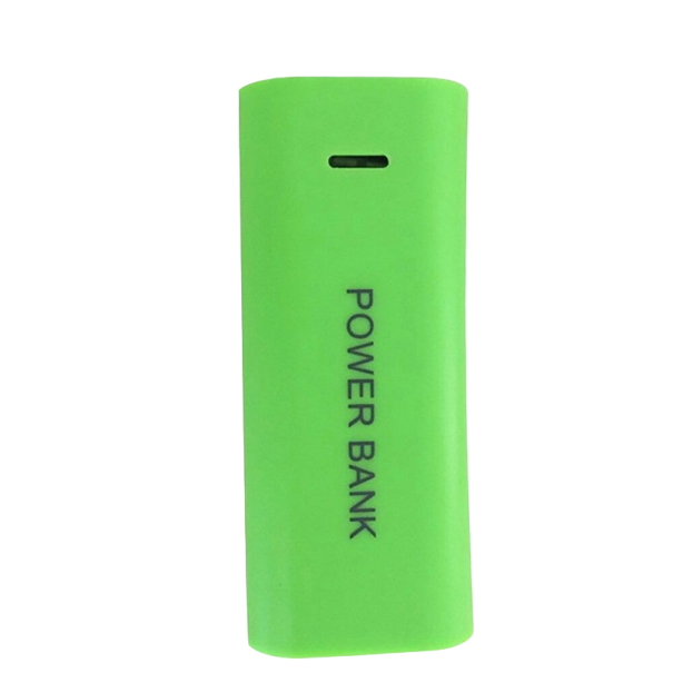 Powerbank für 18650 Akkus grün