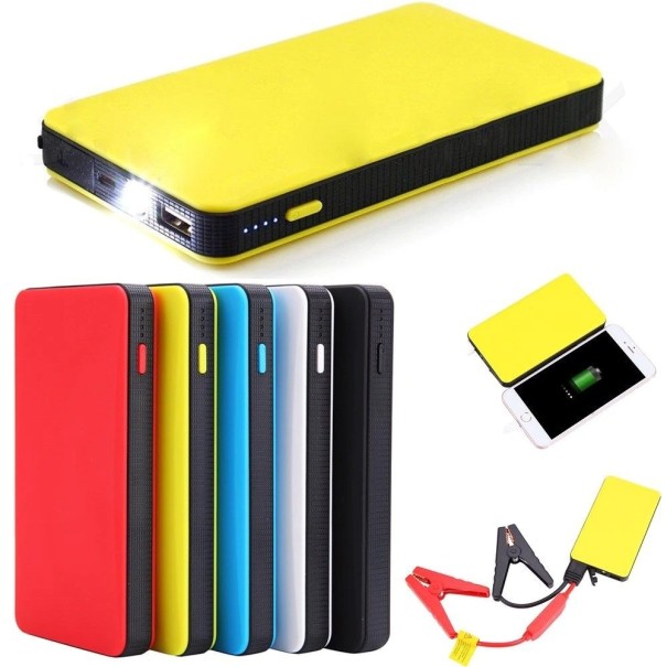 Powerbank med startkablar 20000 mAh
