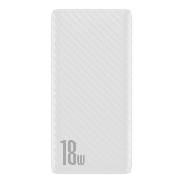 Powerbanka 18W PD 10000 mAh bílá