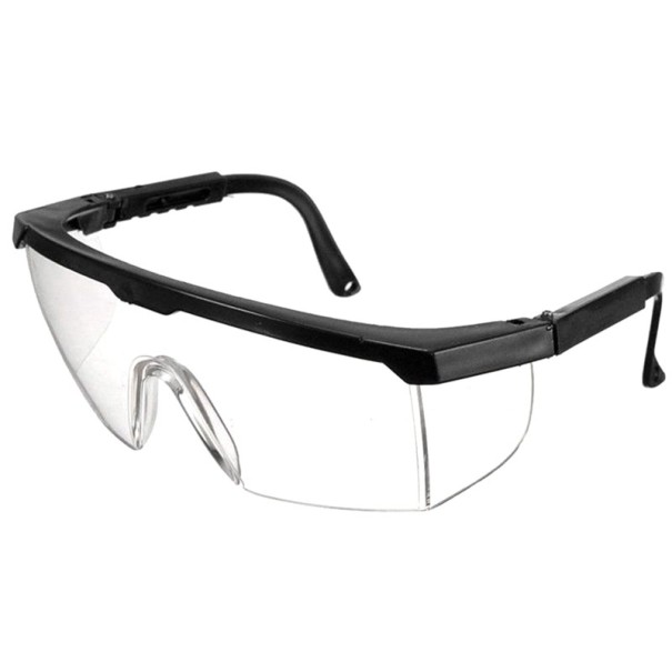 Pracovné ochranné okuliare čierna