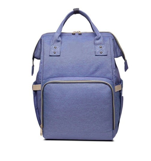 Práctica bolsa de pañales para mamás morado