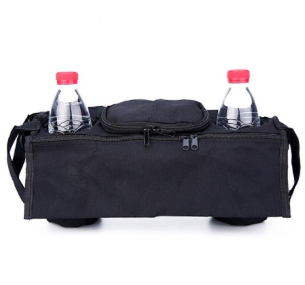 Praktischer Kinderwagen-Organizer J2711 schwarz
